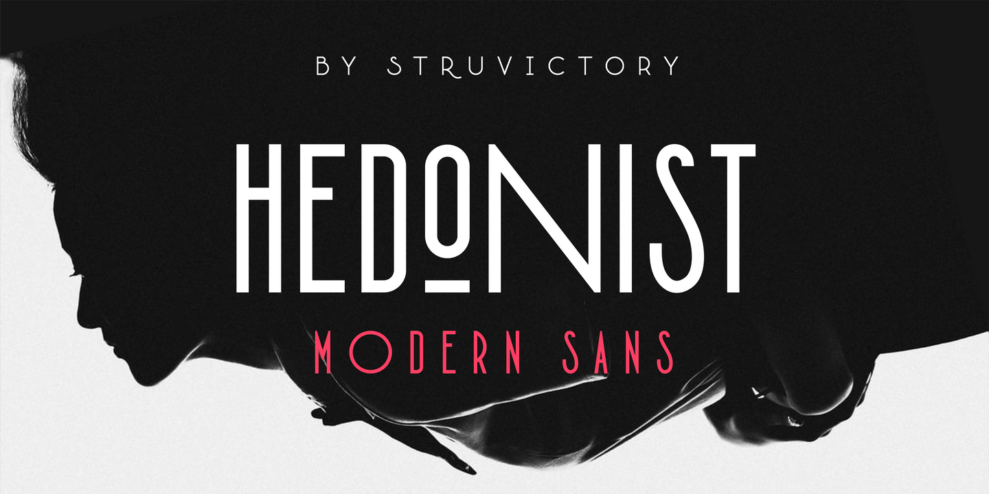 Hedonist Decorative Font preview